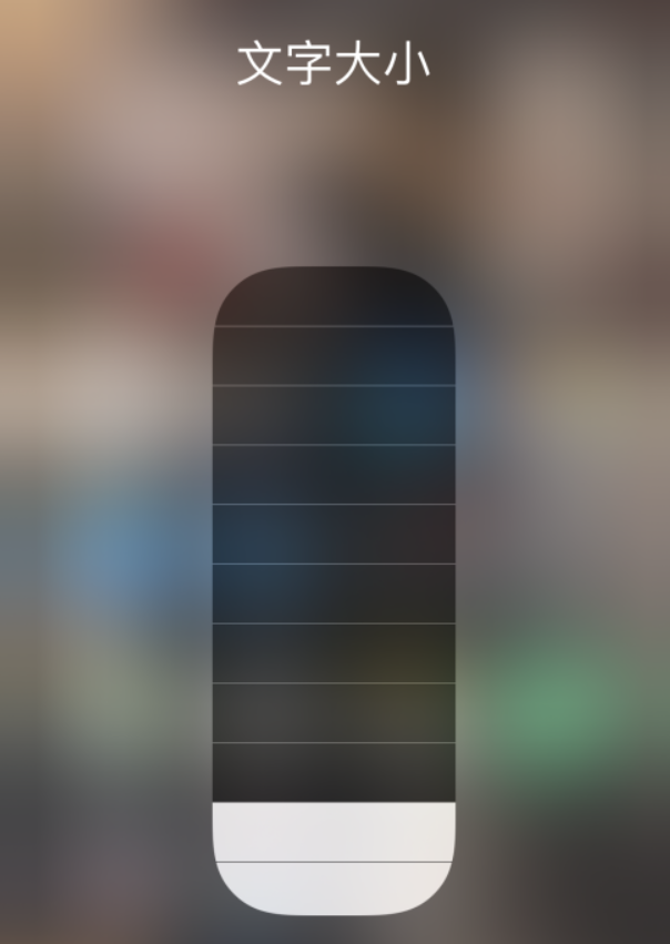 安达苹果手机维修分享小技巧：在 iPhone 控制中心快速调节字体大小 