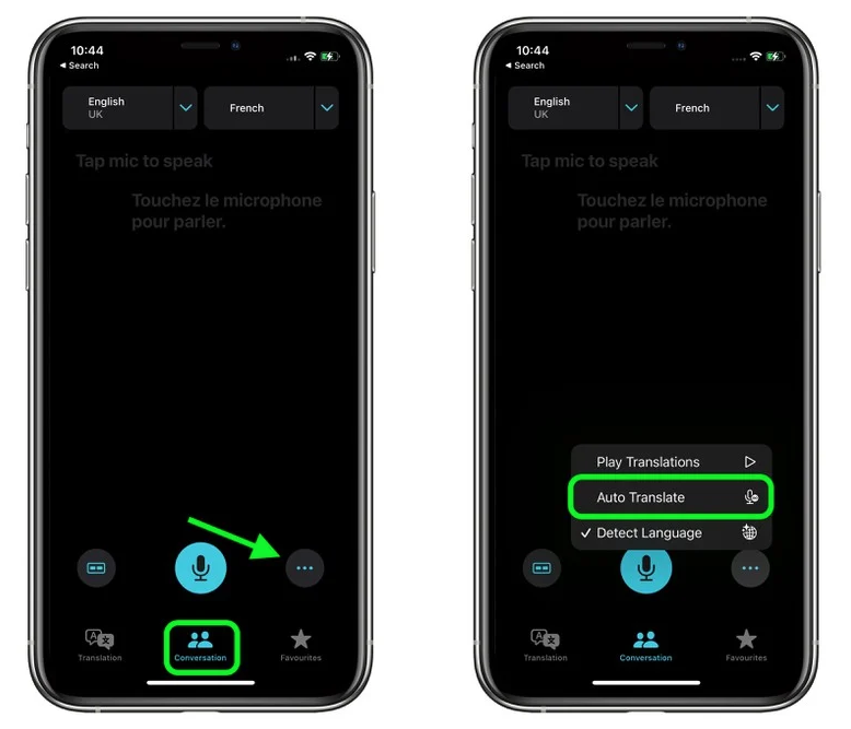 安达苹果手机维修分享iOS 15 “翻译” App 新改进 