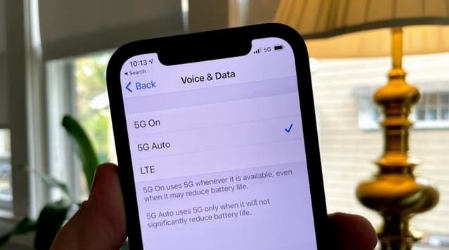 安达苹果手机维修分享iPhone 12如何打开或关闭5G网络 